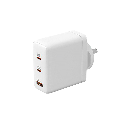 BLACKTECH Smart IC 120W PD GaN Charger Adapter 2USB-C + 1USB-A