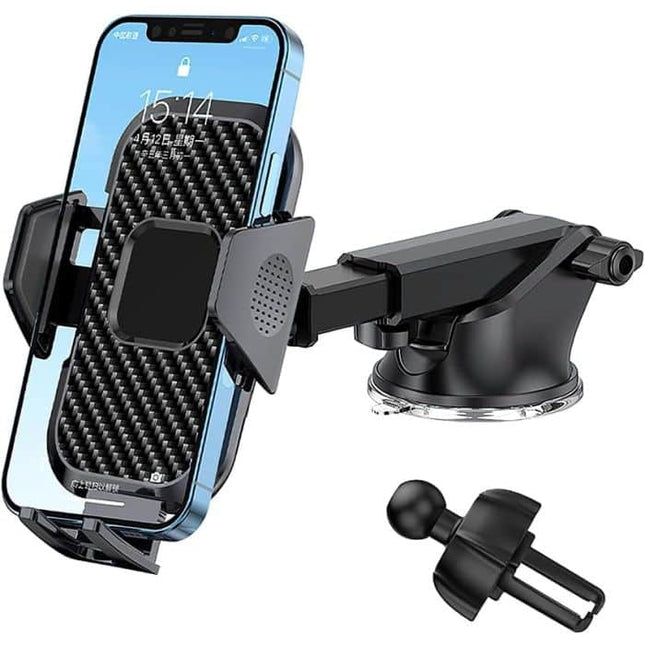 Universal 360 Rotatable Strong Suction Extendable Arm Car Dashboard Holder For Mobile Phone
