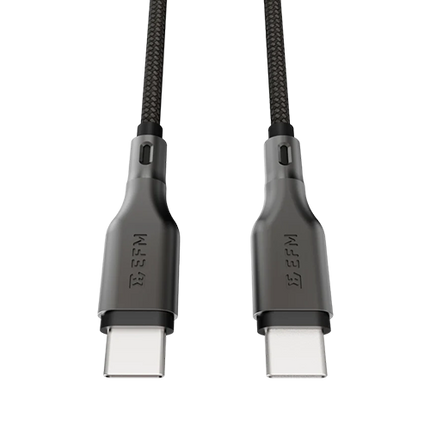 EFM USB-C to USB-C Essential Power Cable 1M - Black
