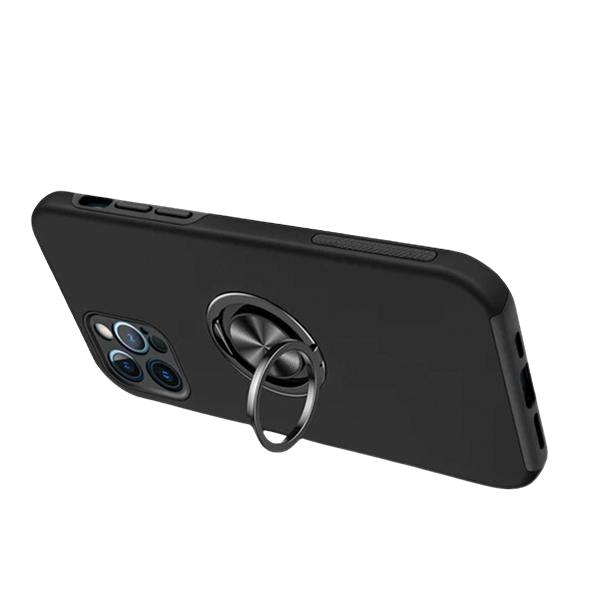 Magnetic Ring Stand Hybrid Case Cover For iPhone 17