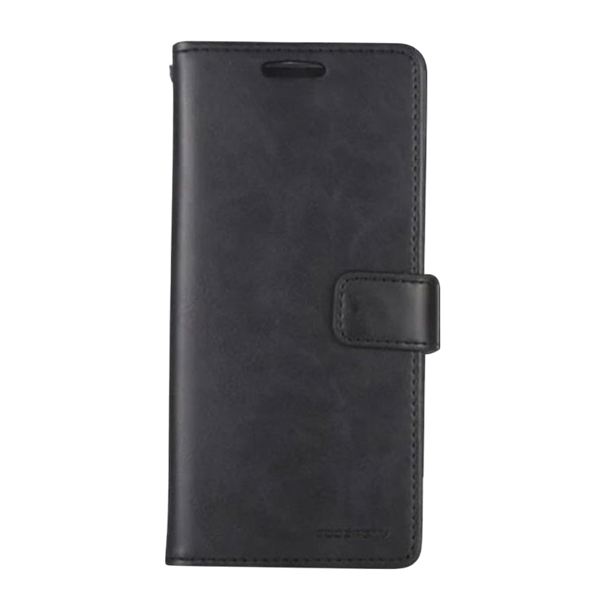 Mercury Blue Moon Diary Leather Case Cover For iPhone 17 Pro Max-Black