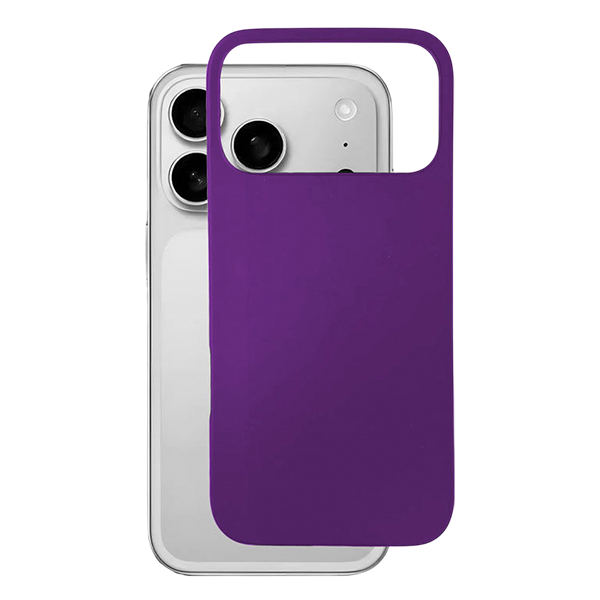 Soft Feeling TPU Case Cover For iPhone 17 Pro Max-Purple