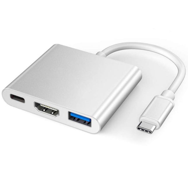 USB-C Digital AV Multiport Adapter USB3.0+HDMI+PD (HB14)