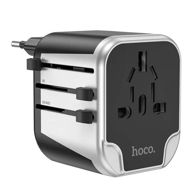 Universal Rotation Dual USB Charger Travel Adapter AC5