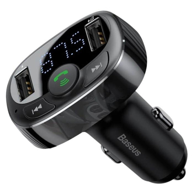 Car FM Radio / Bluetooth Audio Transmitter / Dual USB Charger / SD Card Player