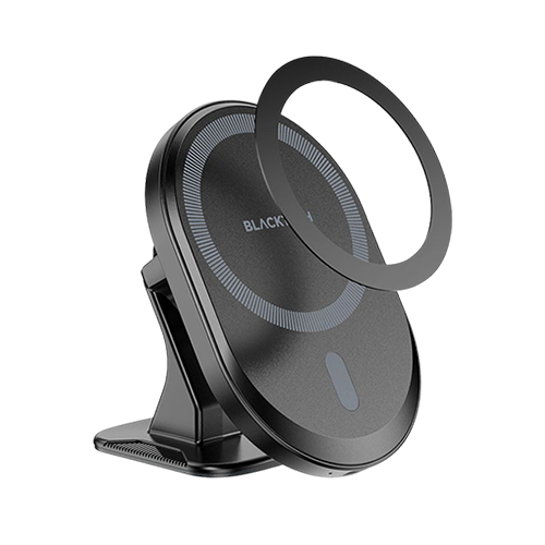 BLACKTECH 15W Super Magnetic All in 1 Wireless Charging Car Holder BL-BH201
