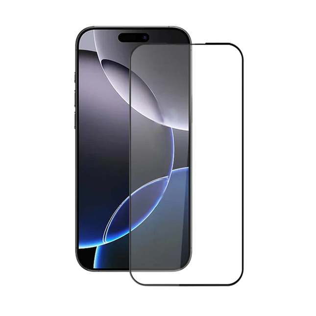 iPhone 17 Pro Max 3D Full Cover Tempered Glass Protector