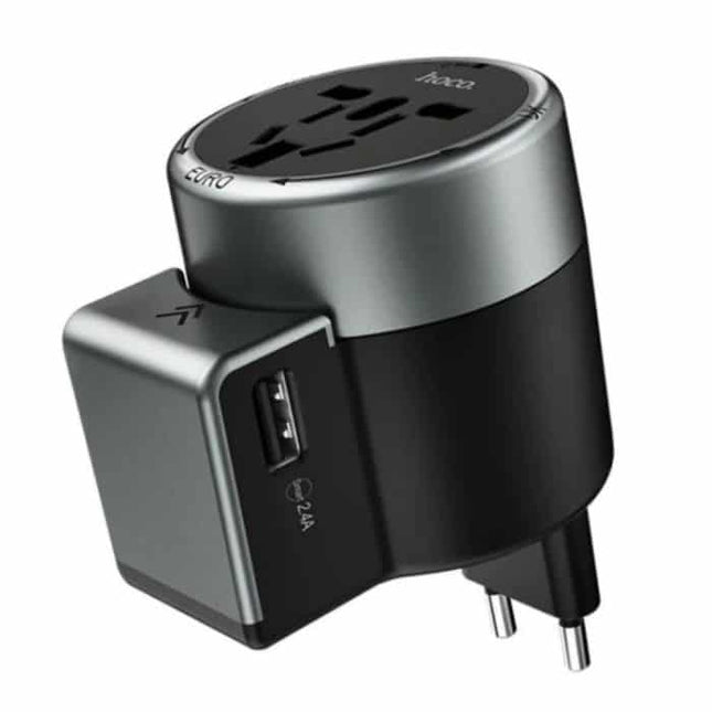 Universal Rotation Dual USB Charger Adapter AC4